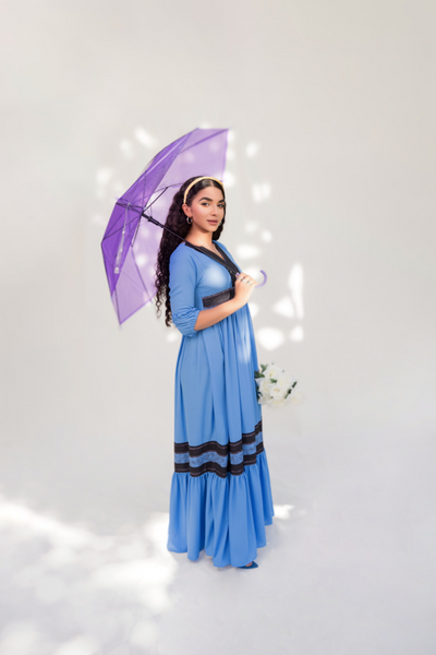 Azure Seraph dress from the Celestial Reverie Collection by Berry Bosom.